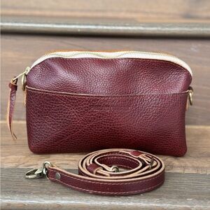 Portland Leather Goods Cinnamon Bear Eclipse Classic Crossbody New